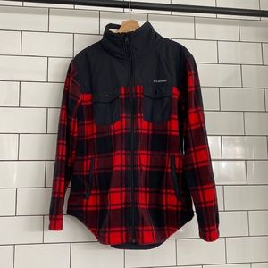 Columbia plaid jacket